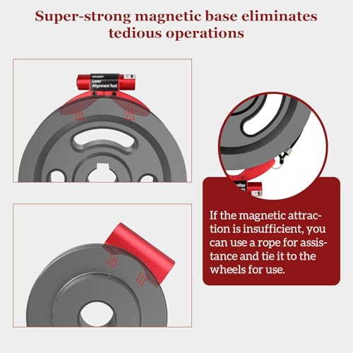 Kylazer Laser Alignment Tool|Measures and Diagnoses BDS Displacement|Magnetic Base|Long-Term Operation|Reusable - Image 5