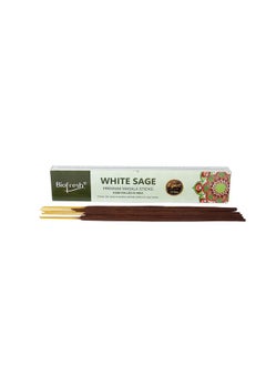 BIOFRESH White Sage-Premium 15-Gram,Masala Incense Sticks In, Long-Lasting 60 Minutes, Perfect For Meditation And Prayers (Pack Of 12)  - Image 2