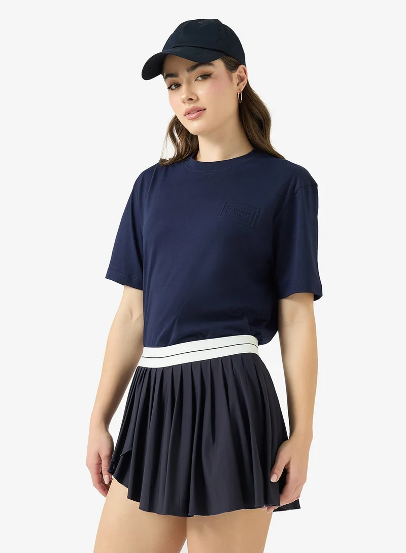 LACOSTE Classic Fit Embossed T-Shirt