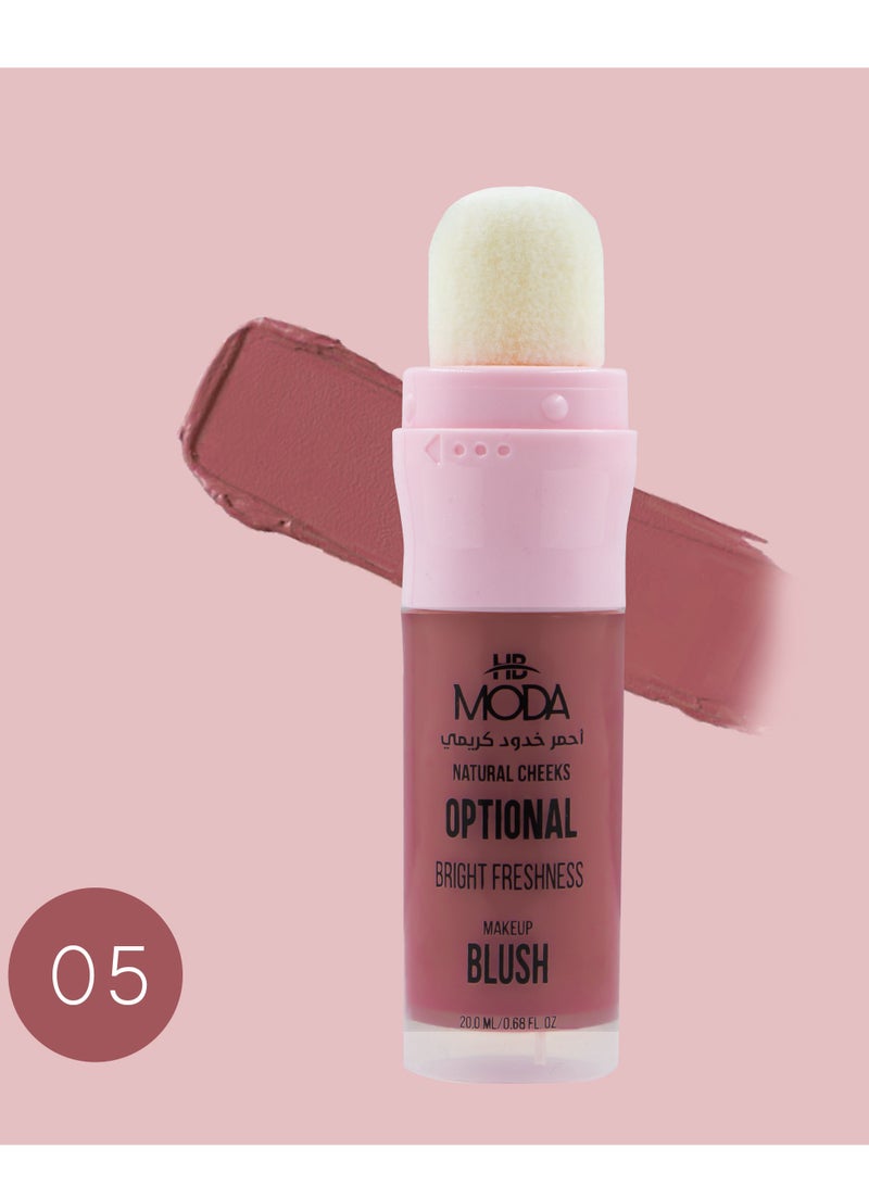 MODA Creamy Blusher #5 - Image 1