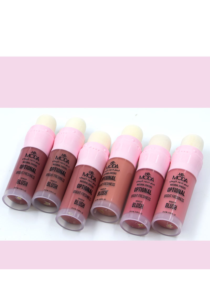 MODA Creamy Blusher #5 - Image 2