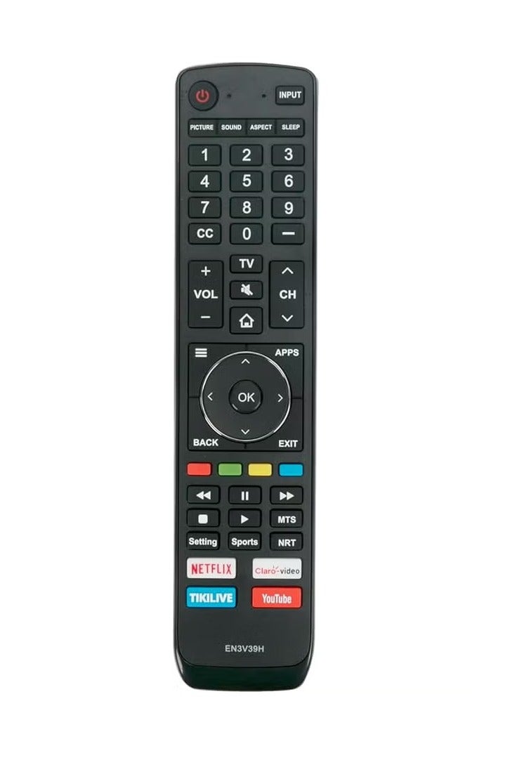ELTRAZONE EN3V39H Replacement Remote Control Compatible with Hisense Smart TV 55EU6070 55H6080E 55R6E 55R6040E 55R6000 55R6000E 55H6E – Easy Setup, No Programming Needed - Image 3