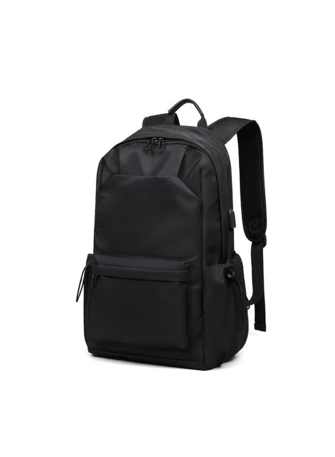 Viney Backpack For Men, Trendy Business Backpack, Large Capacity Travel Bag For Women, Laptop Bag, Schoolbag For Middle School, High School And College Students, Black - Image 1