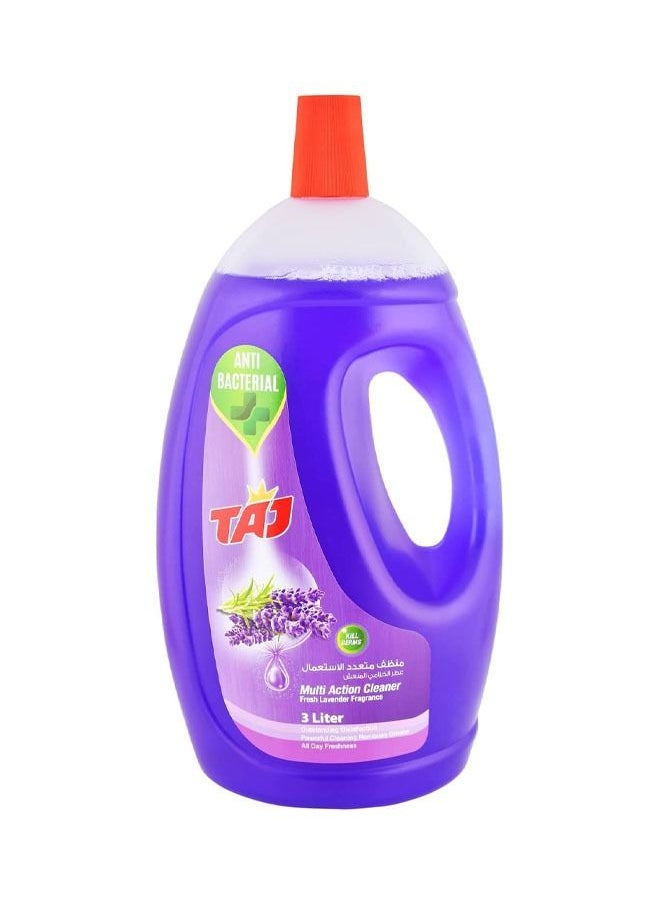 TAJ - Anti-Bacterial Multi Action Cleaner - Fresh Lavender Fragrance 3L - Image 1