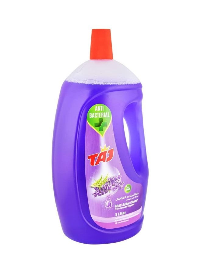 TAJ - Anti-Bacterial Multi Action Cleaner - Fresh Lavender Fragrance 3L - Image 1