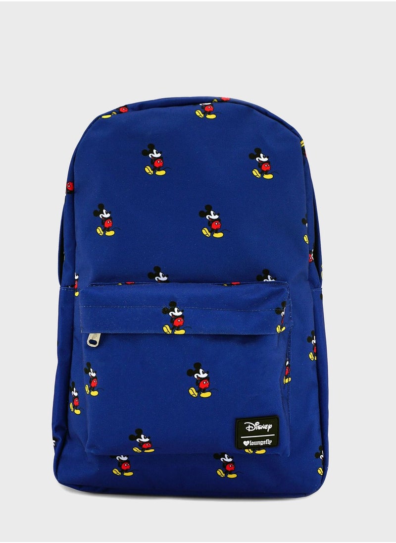 Loungefly - Kids Mickey Mouse Print Backpack - Image 1