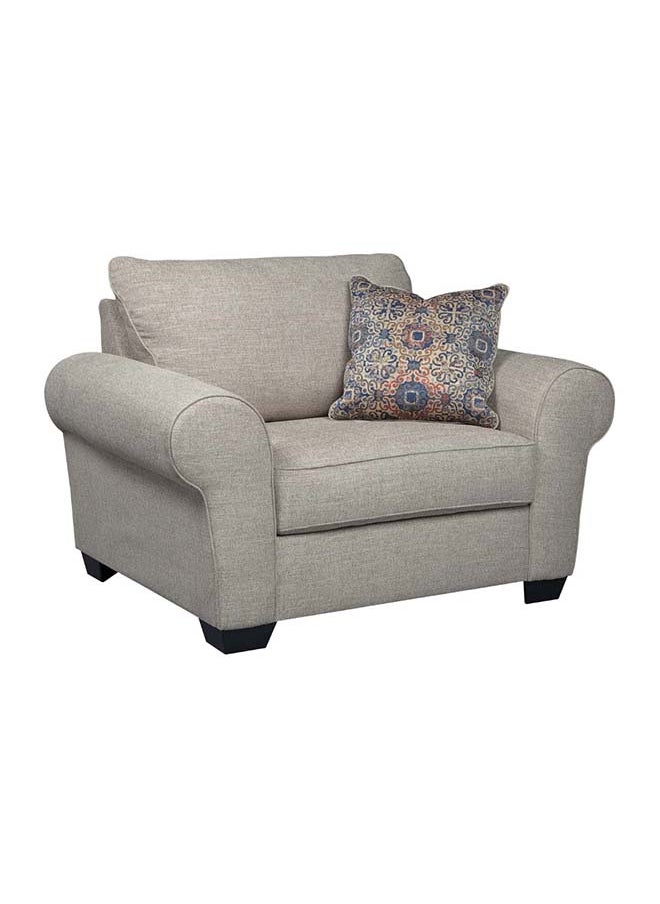 Ashley Homestore كرسي Belcampo كبير الحجم من قماش الجوت مقاس 41 × 40 بوصة  - Image 1