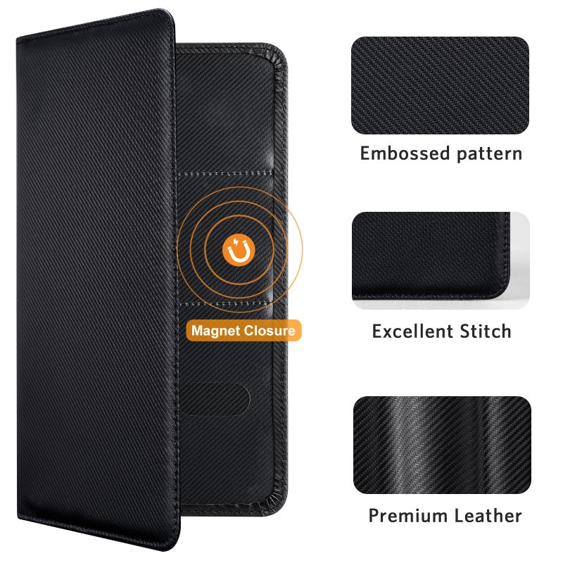 CoBak Car Registration and Insurance Holder - Vehicle Glove Box Car Organizer,Auto Truck Comparment Accessories Case with Magnetic Closure for Driver License,Cards - Image 4