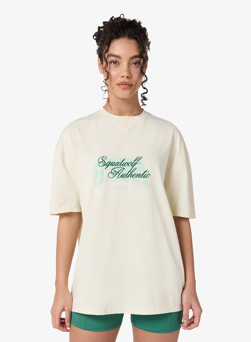 SQUATWOLF Authentic Oversized Graphic Tee