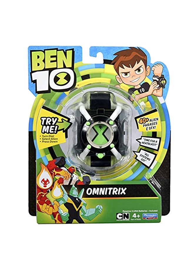 BEN 10 Omnitrix Role Play Watch 40+ Alien Phrases And Sfx Moving Dial High Quality Design cm - Image 1