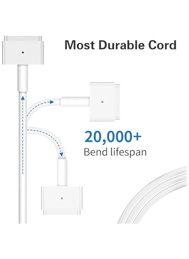 Generic - 45W T-Tip Connector Charger - Compatible with 11 and 13 Retina Models After Mid 2012 Mac Book Air Replacement AC T-tip Power AdapteLaptop MacBook 11 inch 13 - Image 1