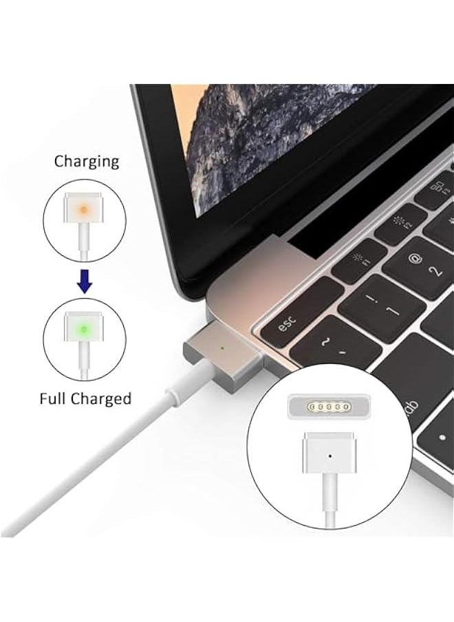 Generic - 45W T-Tip Connector Charger - Compatible with 11 and 13 Retina Models After Mid 2012 Mac Book Air Replacement AC T-tip Power AdapteLaptop MacBook 11 inch 13 - Image 1