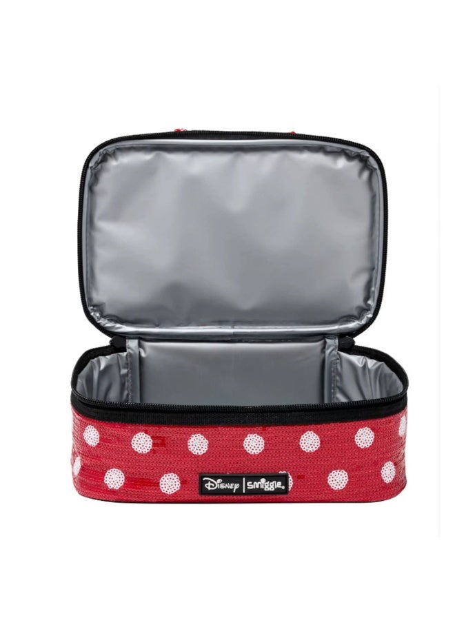 Smiggle Children's Double-Layer Insulated Lunch Bag with Cartoon Print, Student Lunchbox, Portable Large Capacity Food Carrier Bag - Image 2