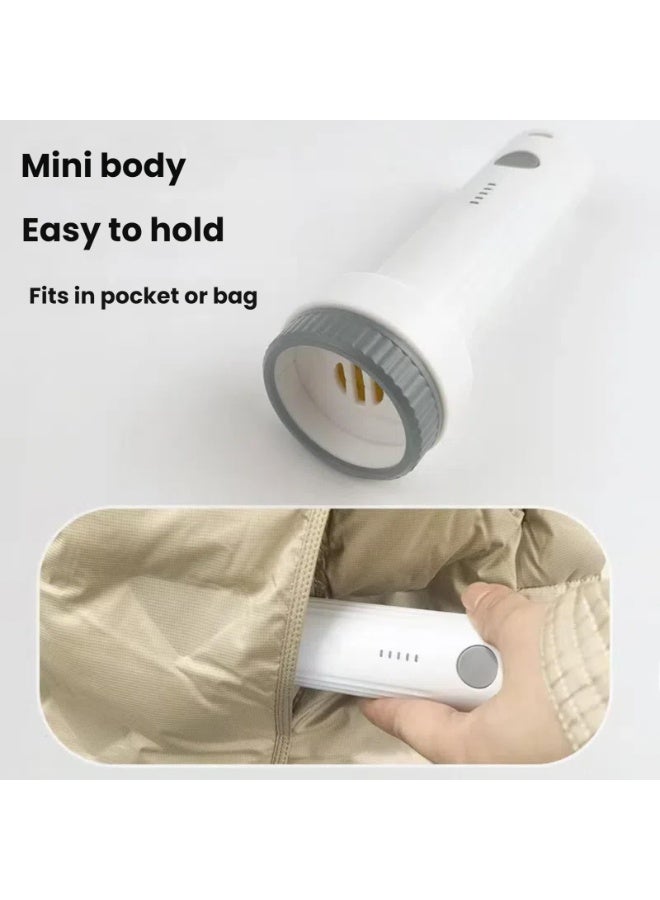 كوفوز مضخة الفراغ الكهربائية اللاسلكية ، مضخة الهواء السفر القابلة لإعادة الشحن Prtable USB منخفضة الضوضاء آلية الفراغ PUM لأكياس التخزين ضغط الملابس البطانيات ملابس الفراش (لا تتضمن أكياس التخزين) - Image 5