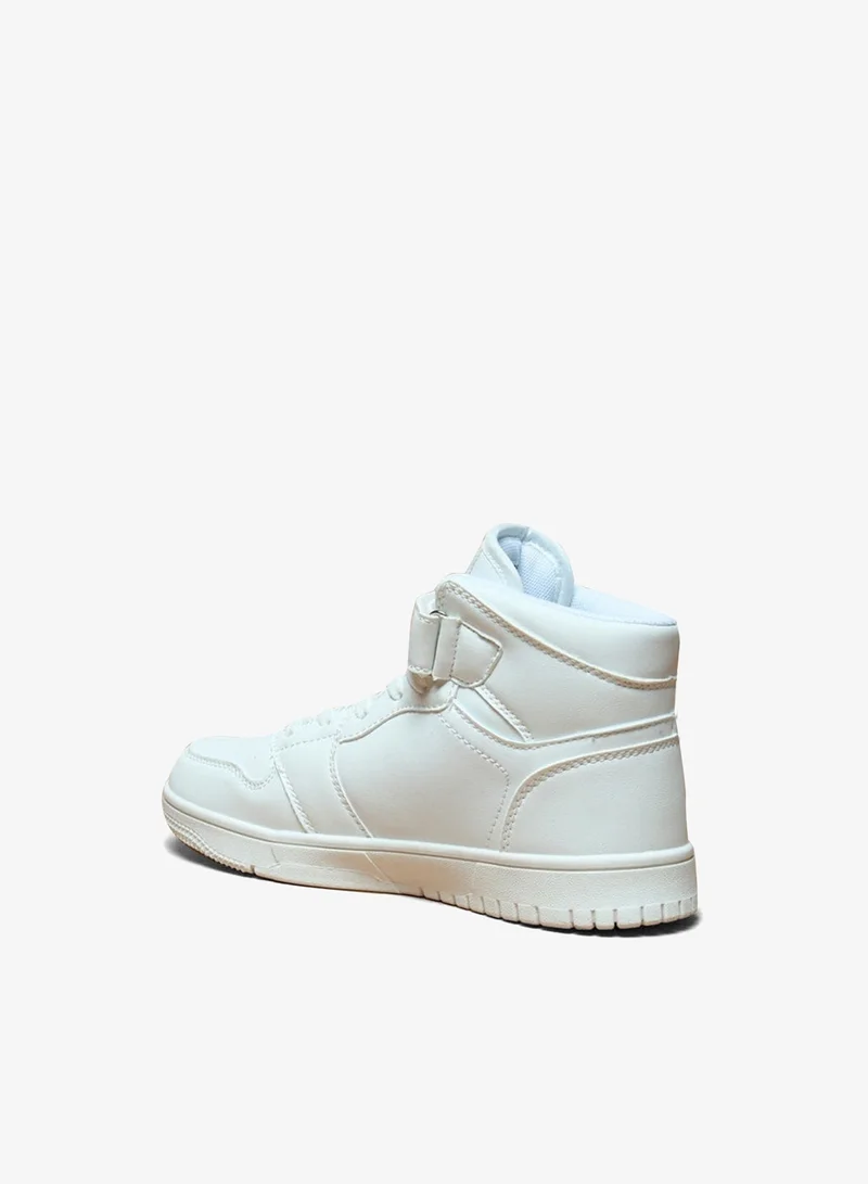 شو اكسبرس سنيكرز هاي-توب بألواح وإغلاق بشريط لاصق