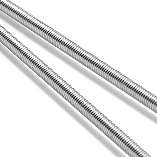 Feelers 304 Stainless Steel M2-0.4 Fully All Threaded Rod, Long Threaded Screw, Right Hand Threads, 250mm Length【Pack of 2】 - Image 1