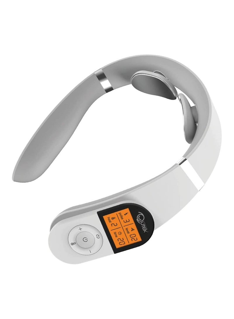 Qutek MagiCure Intelligent Electric Neck Massager TENS technology Pain and Fatigue relief 6 Modes 16 Levels Remote control Cordless Deep Tissue Trigger Point Cervical Massager 1 year Warranty & Magicure Intelligent Waist Massager, 6 Massage Modes, Portable Design, Electric Pulse Therapy & Qutek STEPS Body Composition Smart Scale Auto App Sync Unlimited Users Body Composition Analyzer 14 Health Index Measures Body Fat BMI BMR Bone mass Bluetooth Wireless 1 year WarrantyBundle - Image 2