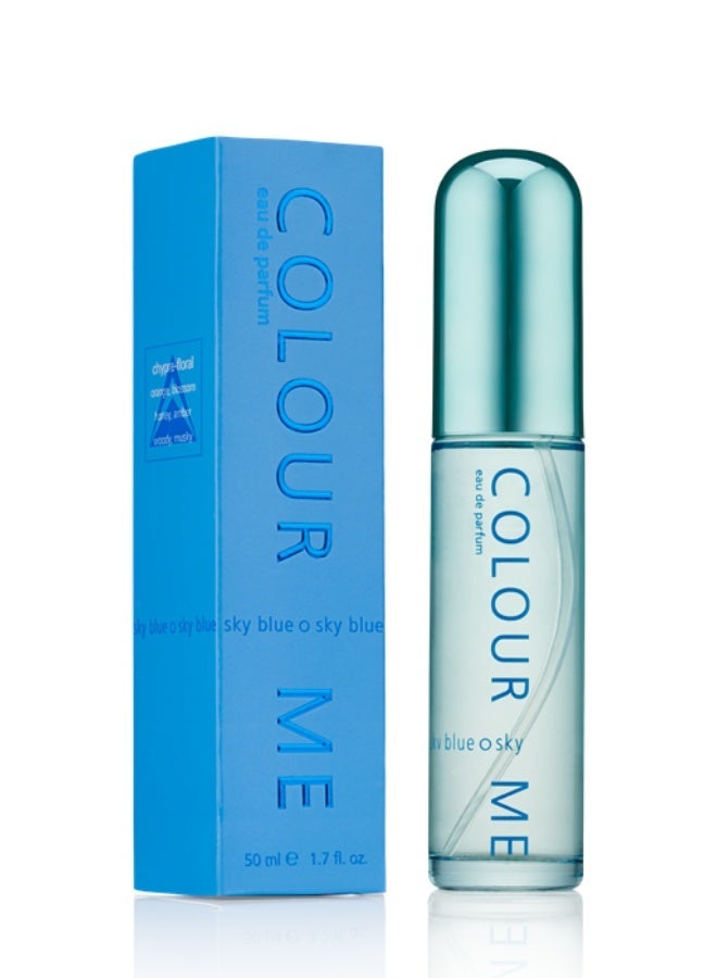 COLOUR ME SKY BLUE WOMAN EDP 50ML - Image 1