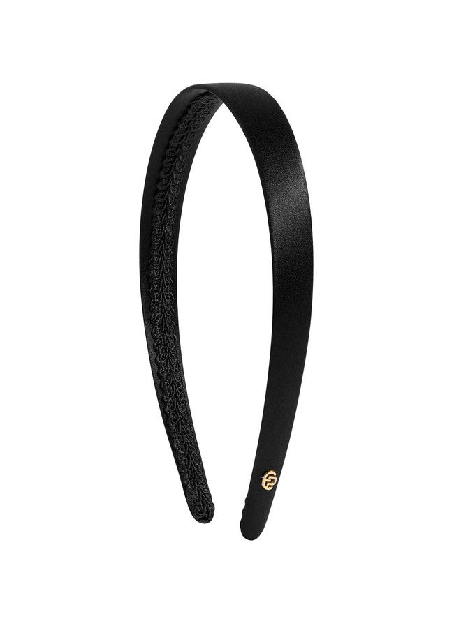 EVITA PERONI Mulberry Silk Wide Headband for Women Hair Band Christmas Birthday Gifts for Women - Image 1