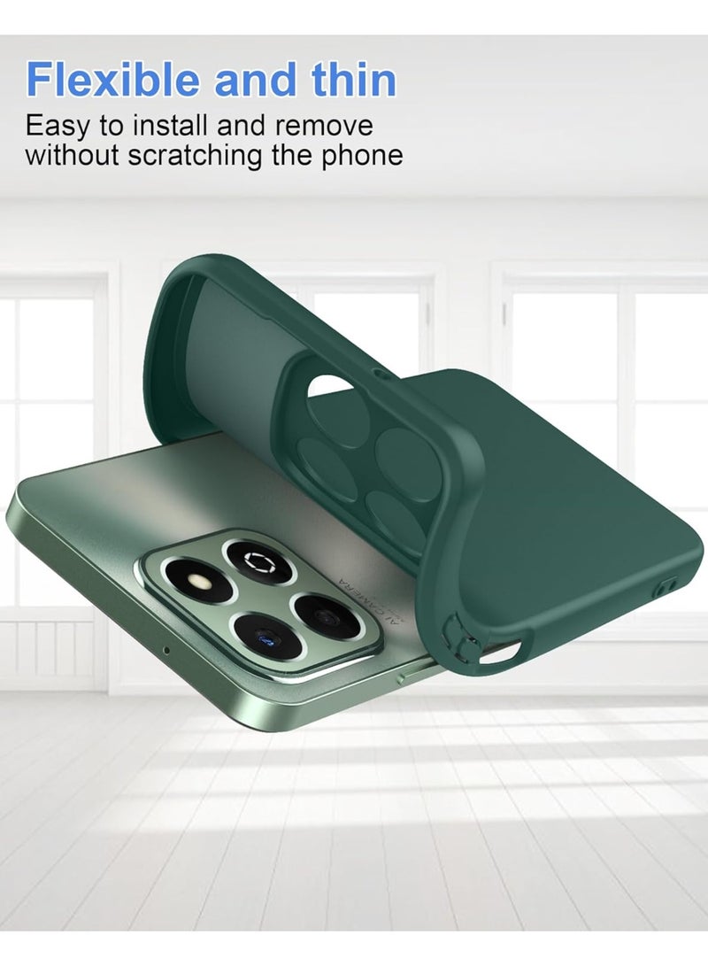 Case for Honor X7d Soft Silicone Case, Lightweight Protective Cover Smooth Finish Camera Protective Shock Absorb ant Stylish Case for Compatible with Honor X7d - Image 3