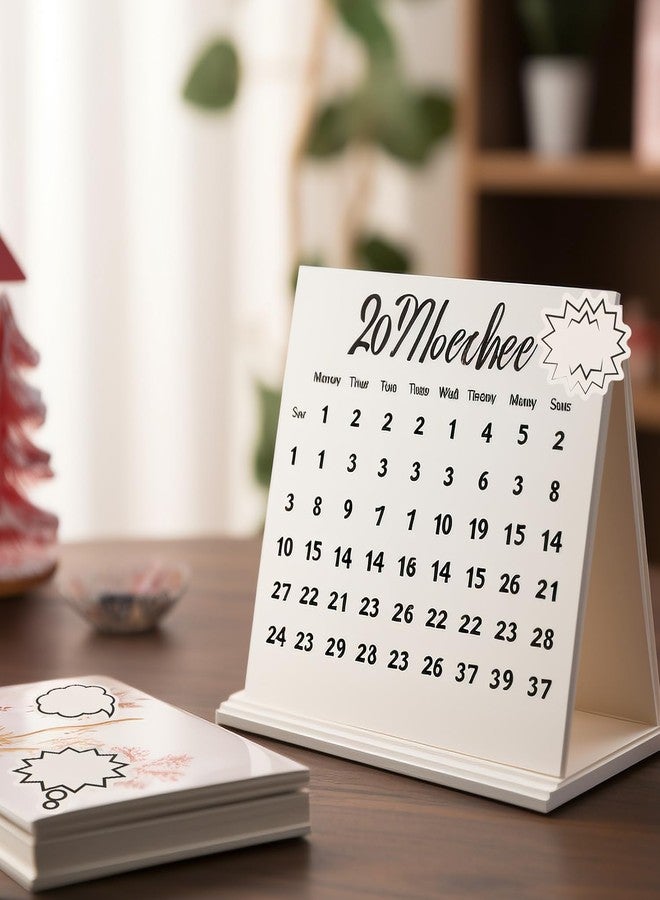 BENOSPACE 270Pcs Dialog Box Stickers Black White Label Paper Stickers Thought Cloud Sticker Talking Bubble Notes Memo Adhesive Blank Sticker for Scrapbooking Planners Diary Calendar Album Notebook - Image 5