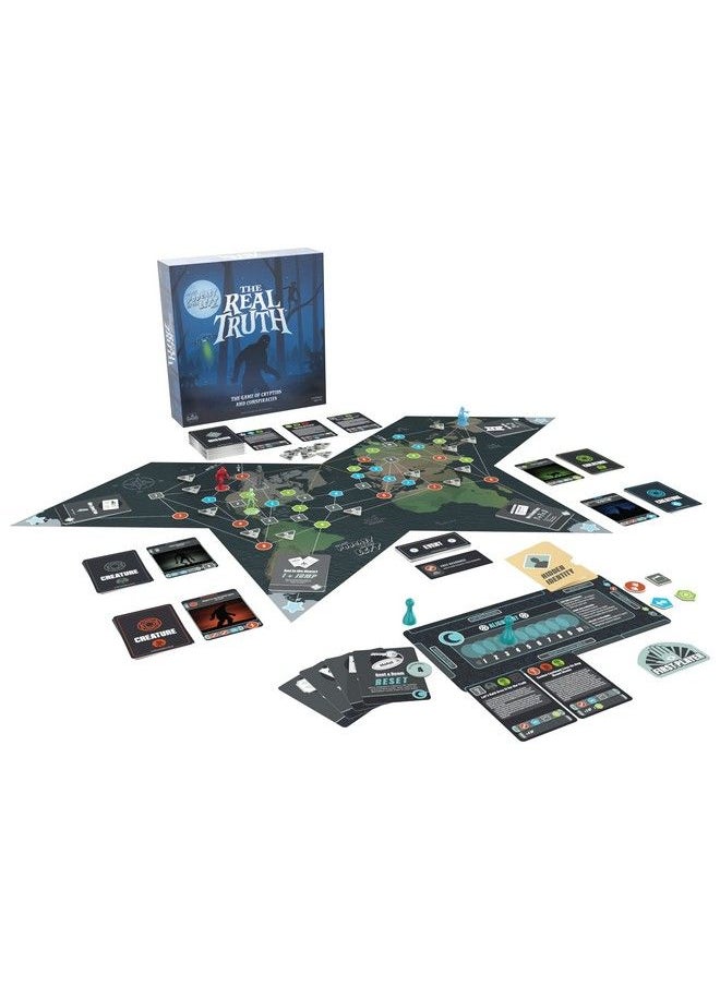 Goliath The Last Podcast On The Left Presents: The Real Truth Strategy Game Of World Conspiracy Theories And Mysteries With Over 300 Components Ages 14 And Up 25 Players  - Image 3