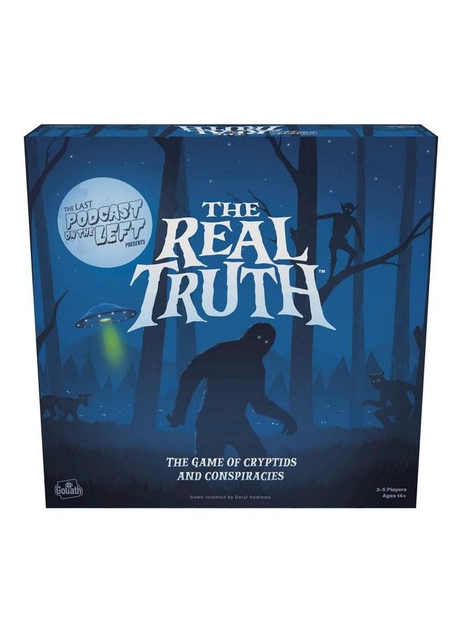 Goliath The Last Podcast On The Left Presents: The Real Truth Strategy Game Of World Conspiracy Theories And Mysteries With Over 300 Components Ages 14 And Up 25 Players  - Image 2