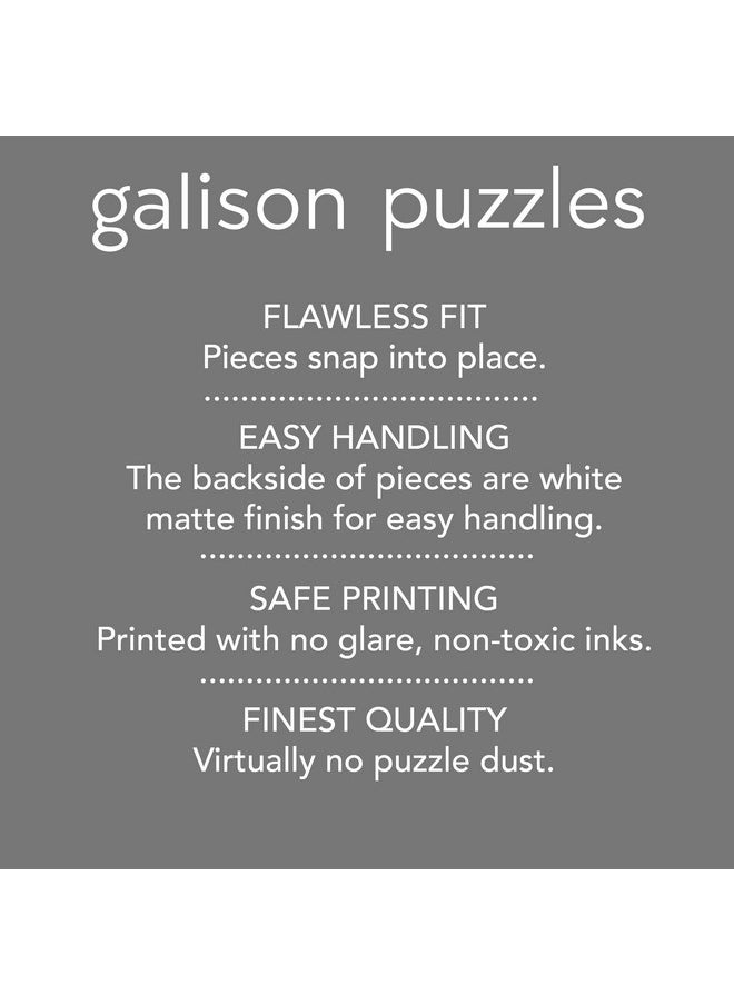 Galison Galison Novel Neighborhood - 1000 Piece Foil Puzzle with Bright and Bold Literature and Iconic Books Artwork with Gold Foil Accents for Adults and Families  - Image 5