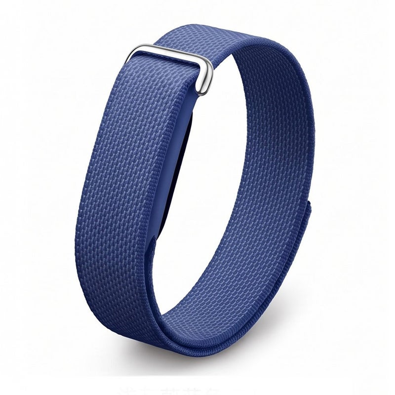 Nylon Watch Strap Compatible with Google Fitbit Air, Breathable, Stainless Steel Buckle, for Screenless Trackers - Image 1