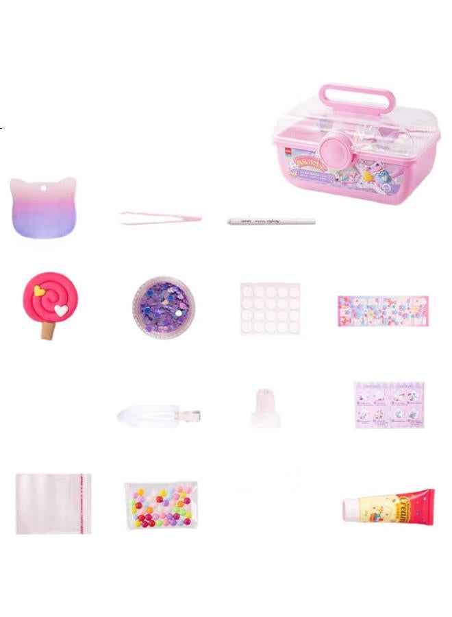 Deli Guka Set, Cream Glue, Handmade Play, Stickers, Girls' Toys, Birthday Gift, Yc356 - Image 3
