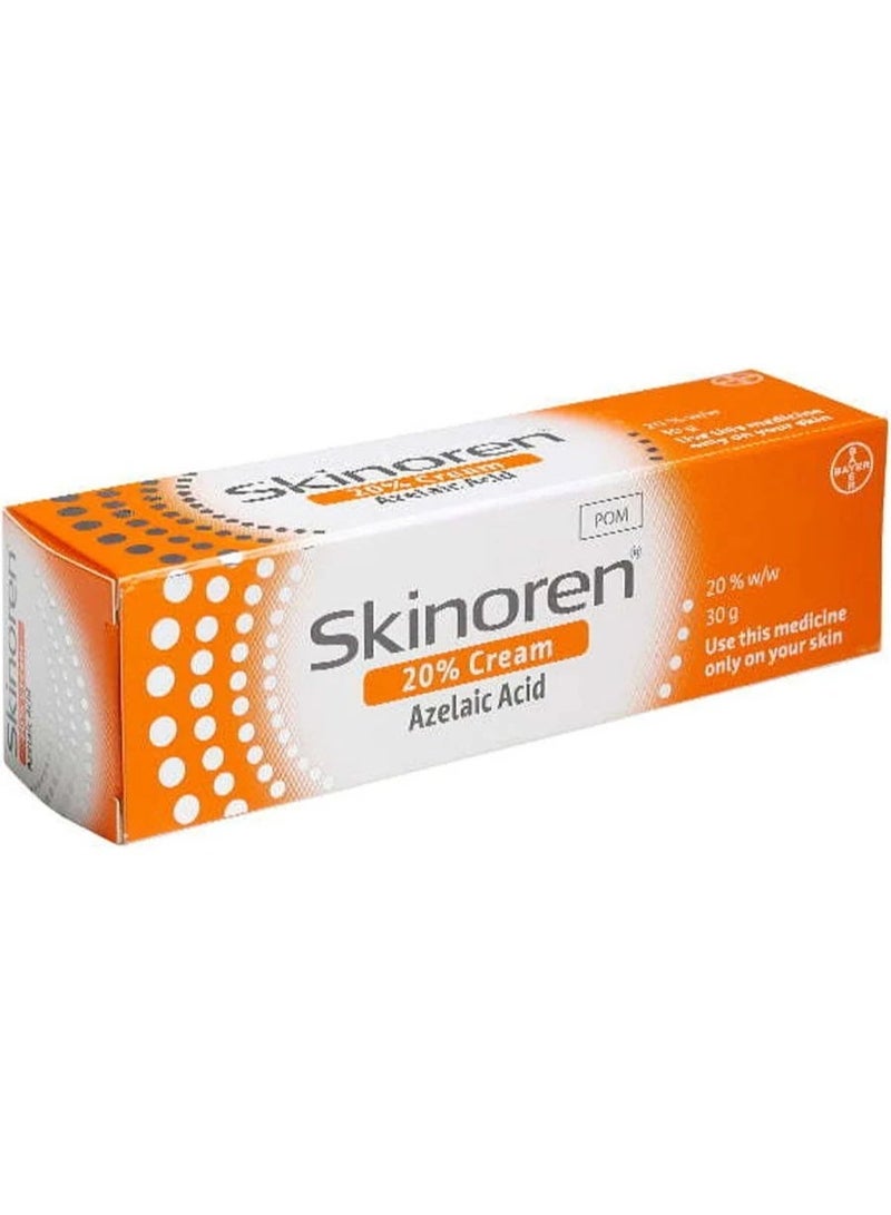 Skinoren 20% Azelaic Acid Cream( Pack of 3) – Skin Refining & Pore Clarifying Facial Moisturizer. - Image 4