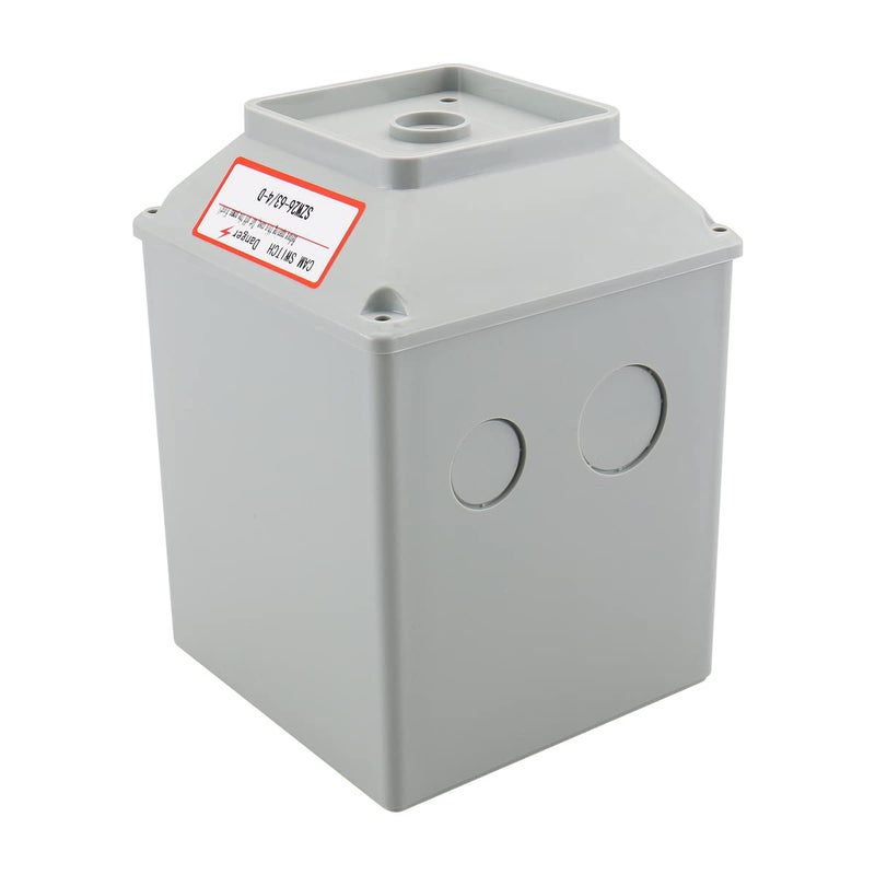 Baomain Master Switch Exterior Box LW28634 Work for Universal Rotary Changeover Cam Switch SZW2663 660V 63A 3 Position 3 Phase