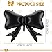Hungdao 8 Pcs Black Bow Balloon Giant Bowknot Theme Birthday Party Decoration Big Latex Balloon Arch Baby Shower Party Supplies Bow Backdrop Macaron Coquette Wedding Bridal Shower24 x 32 - Image 4