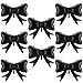 Hungdao 8 Pcs Black Bow Balloon Giant Bowknot Theme Birthday Party Decoration Big Latex Balloon Arch Baby Shower Party Supplies Bow Backdrop Macaron Coquette Wedding Bridal Shower24 x 32 - Image 2