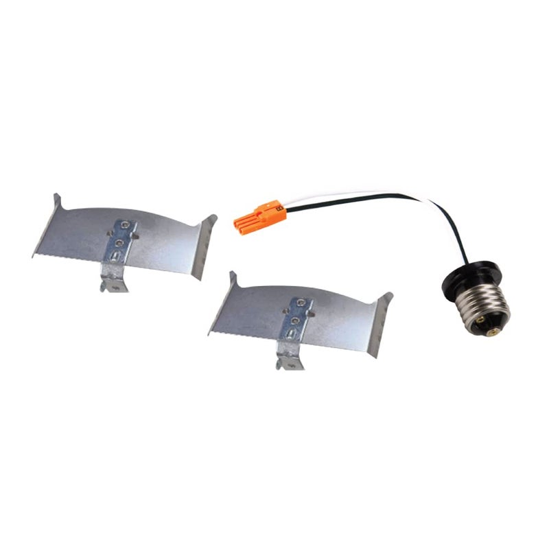 HALO SMD4 Friction Clips and Edison Base Adapter SMD4ACCKIT white