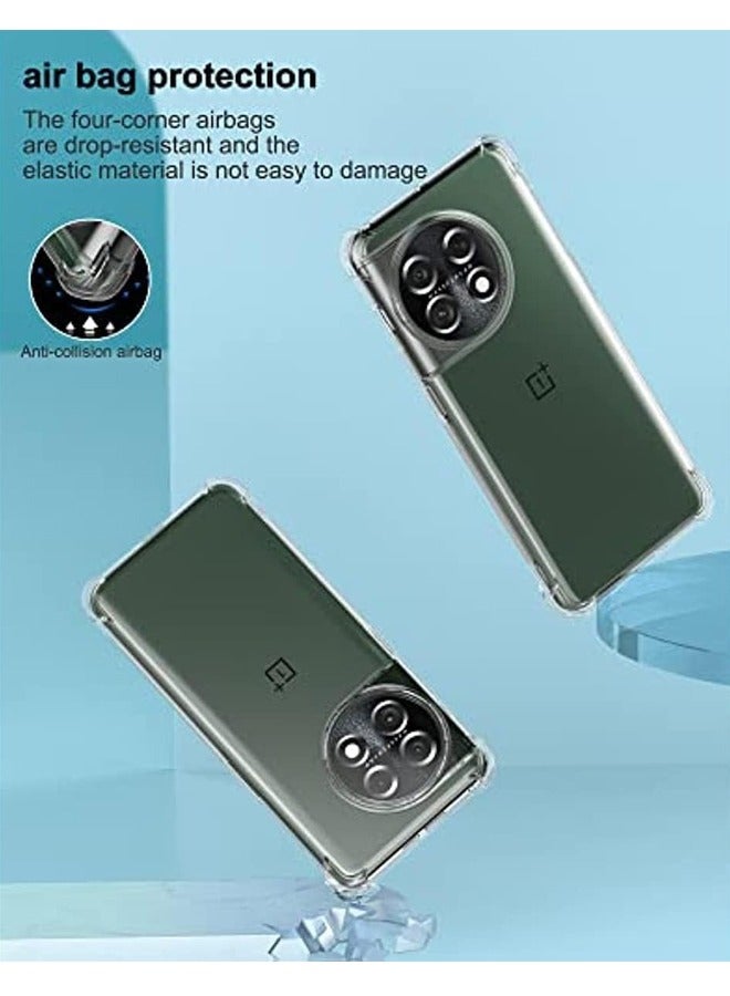 general Case for OnePlus 11 Phone Scratch Resistant Reinforced Corners TPU Rubber Soft Skin Silicone Protective Cover - Image 4