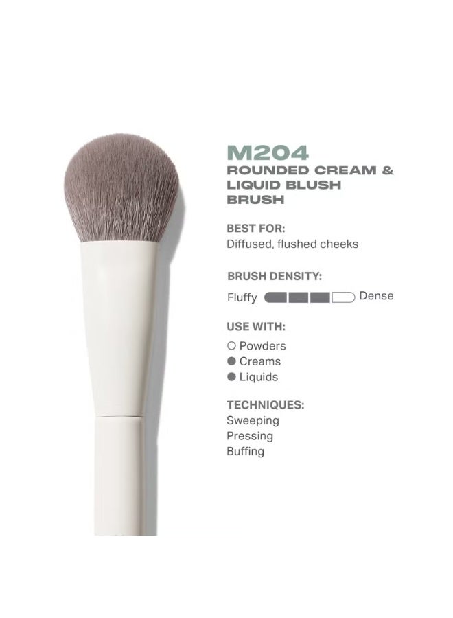 Morphe M204 Rounded Cream & Liquid Blush Brush - Image 3