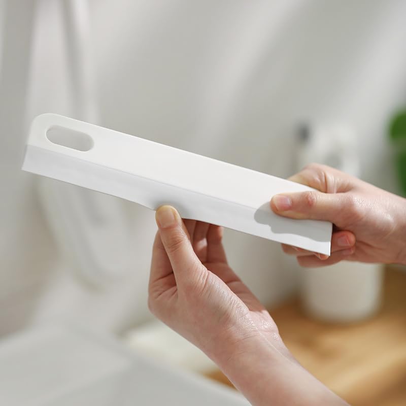 lightstar Mini Soft Rubber Window Squeegee Window Scrubber Scraper Glass Cleaning Squeegee Tool for Glass,Shower Door,Mirrors,Bathroom,Kitchen Countertops,Car Windshield - Image 4