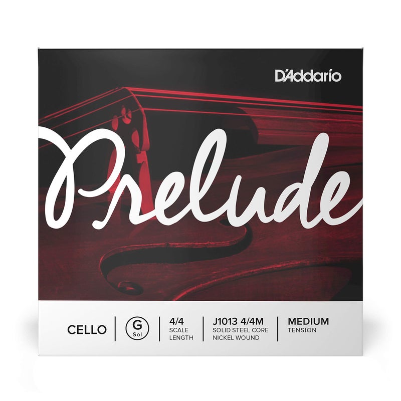 D'Addario D'Addario Prelude Cello Single G String, 4/4 Scale, Medium Tension  - Image 1