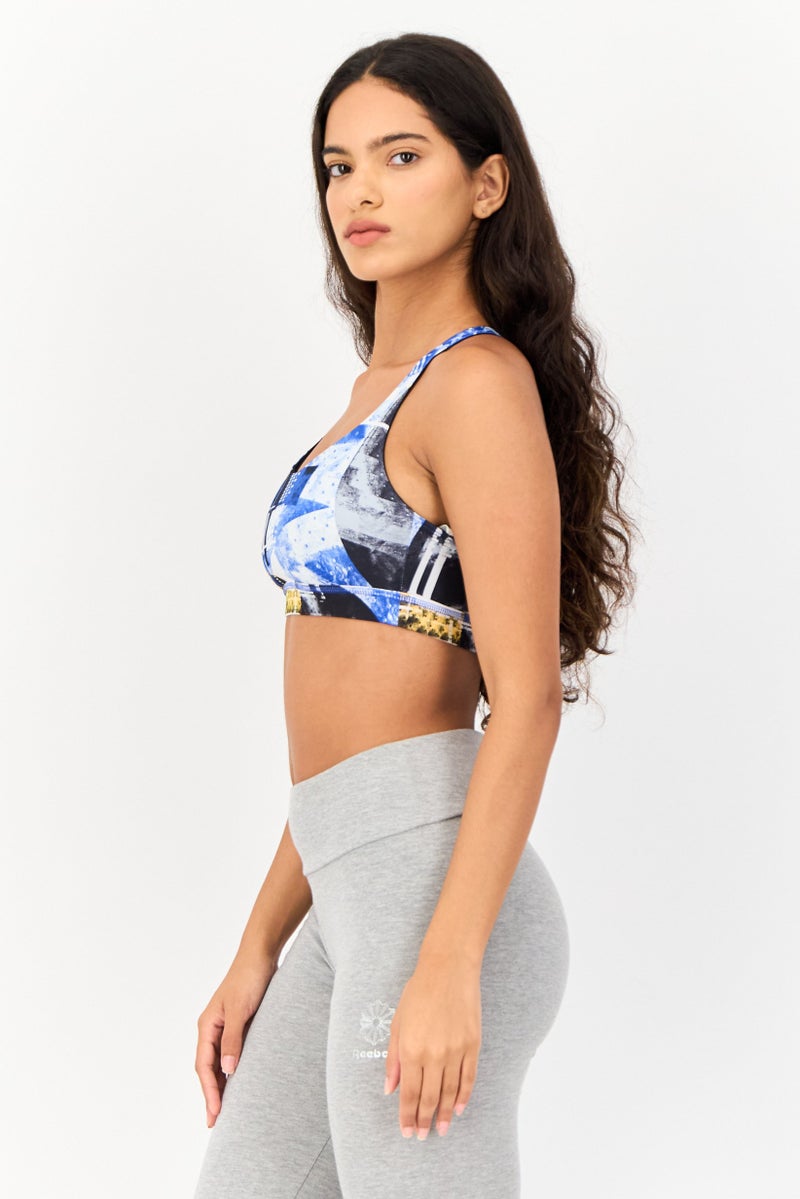 Reebok Women Sportswear Fit Training Sport Bra, Multicolor - Image 4