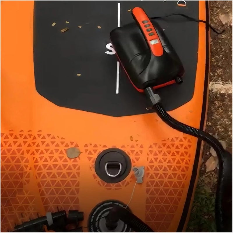 Air Pump, 20PSI SUP Board Pump with Auto Shut Off Electric Air Pump LCD Display Portable Air Compressor for Inflatables Boats,Electric Air Pump - Image 5