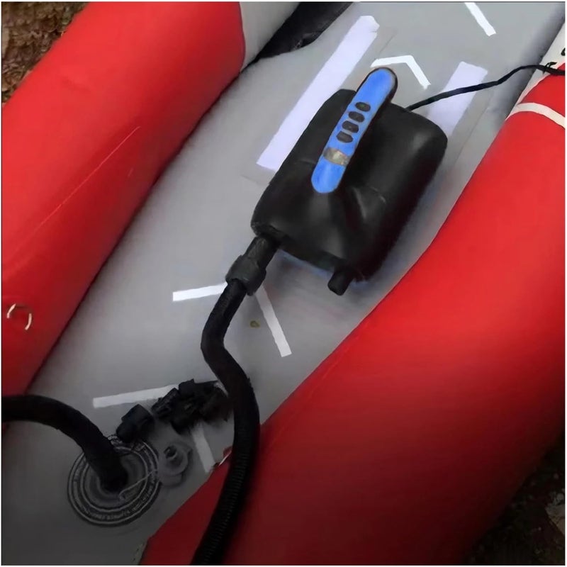 Air Pump, 20PSI SUP Board Pump with Auto Shut Off Electric Air Pump LCD Display Portable Air Compressor for Inflatables Boats,Electric Air Pump - Image 3