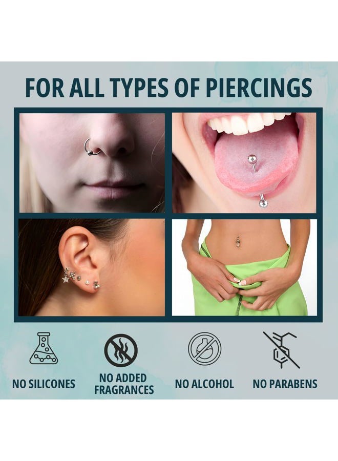 NOVEHA Piercing Bump Solution for Keloid Reduction | Soothing Solution Tea Tree Oil Formula for Scars & Keloid Bump Removal | Safe & Natural Piercing Aftercare Skin Recovery for Face & Body | 20 ml - Image 4