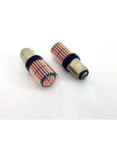 Eraks Car Accesories LED Lighting Bulb Stop Brake Lamp 1016 Cap Double Cap Bright Red  - Image 2
