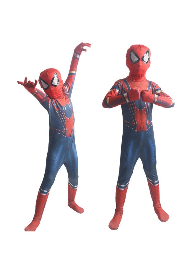 NIBEMINENT Children's Halloween Spider-Man tight-fitting suit cosplay Miles suit Ultraman boy performance costume  - Image 1