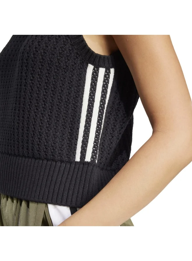 Adidas adidas KNITTED VEST Black Originals Women JACKETS