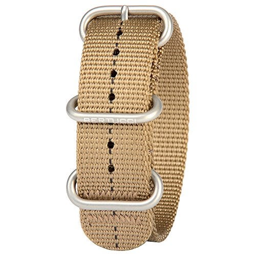 BERTUCCI® Nylon Watch Band - 22mm - Coyote Dashline™ - Image 1