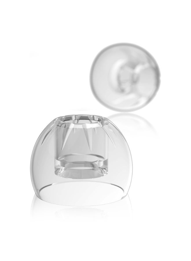 KZ LS01 Liquid Silicone Ear Tips, 6-Piece S/M/L Replacement Eartips Set, Ultra-Soft Skin-Friendly Washable Earbud Tips with Secure Seal, Passive Noise Isolation, Reduced Sound Leakage and Sibilance, Enhanced Bass and Treble Clarity, Universal for KZ Wired Earphones and Most IEMs - Image 4