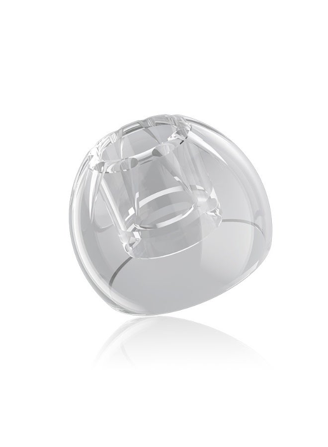 KZ LS01 Liquid Silicone Ear Tips, 6-Piece S/M/L Replacement Eartips Set, Ultra-Soft Skin-Friendly Washable Earbud Tips with Secure Seal, Passive Noise Isolation, Reduced Sound Leakage and Sibilance, Enhanced Bass and Treble Clarity, Universal for KZ Wired Earphones and Most IEMs - Image 2