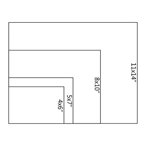 Niubee 8x10 inch Wall Mount Acrylic Sign Holder with Double Sided Tape Adhesive for Office, Home, Store, Restaurant, No Drilling -Horizontal (6 Pack) - Image 5